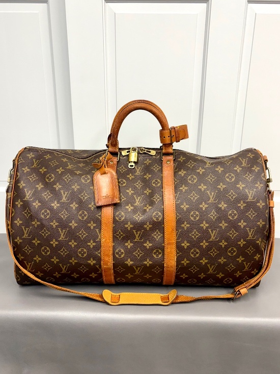 Louis Vuitton Other - Vintage Louis Vuitton Monogram Keepall Bandouliere 55